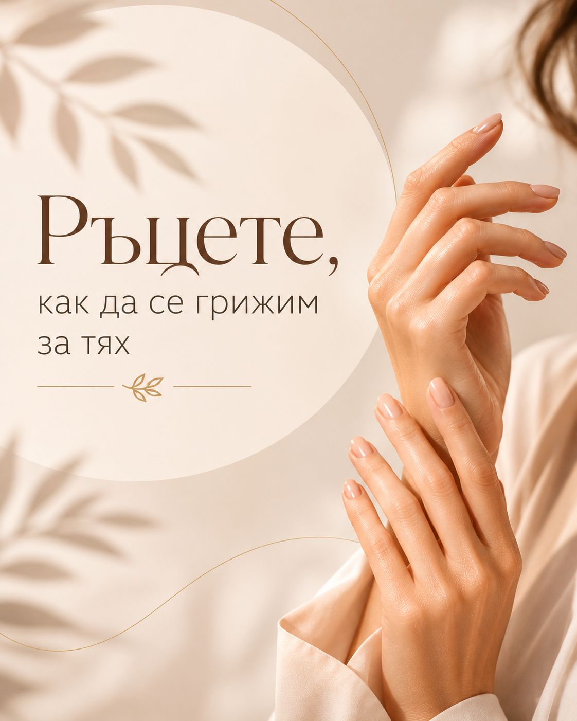 Красивото лице не е достатъчно: защо ръцете също имат значение